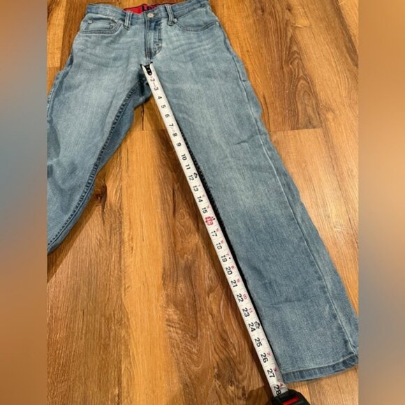 Levi’s Boys 511 Slim Flex Adjust. Waist Stretch Straight Jeans (Size: 16) EUC - Picture 9 of 16